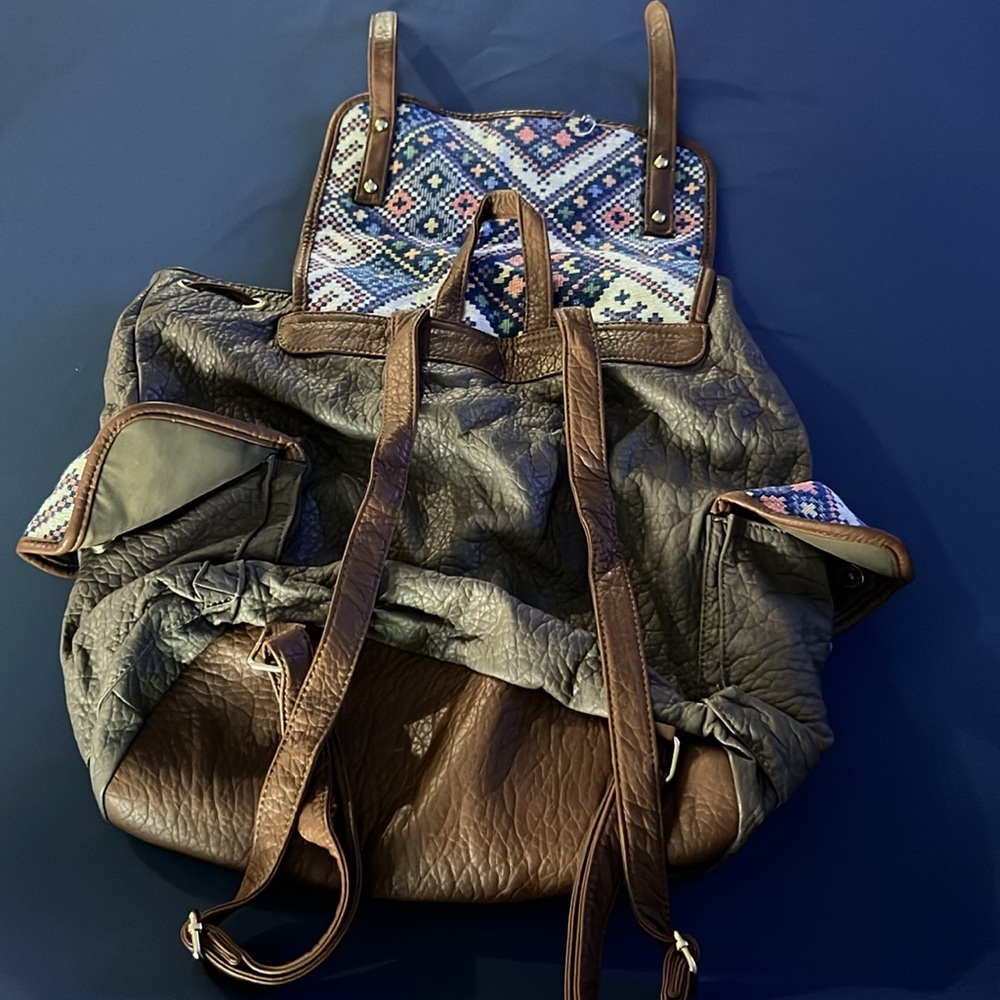 Brown Backpack - Picture 4 of 5